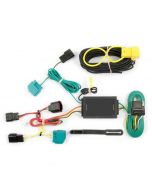 T-Connector with Powered Tail Light Converter Custom Wiring Harness, 4-Way Flat Output, 2009 Dodge Journey