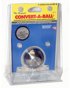 Convert-A-Ball 2 Inch Stainless Steel Hitch Ball Only