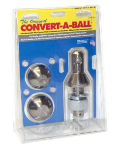 Convert-A-Ball 2-Ball Set - 1-7/8" & 2" Inch Hitch Balls - 1" Diameter Shank