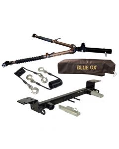 Blue Ox Avail Tow Bar (10,000 lbs. capacity) & Baseplate Combo fits Select Ford Bronco (Modular Bumper) (Includes ACC, Shutters, & Turbo) & Ford Bronco (Standard Bumper With D-Rings) (Includes ACC, Shutters, & Turbo)