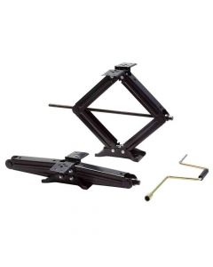 Stabilizer Scissor Jack Kit - Includes (2) 5,000 lb. Capacity Jacks (in tandem) with Handle and Level