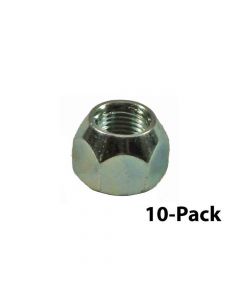 10-Pack - Trailer Axle Lug Nut - 1/2" x 20 Threads